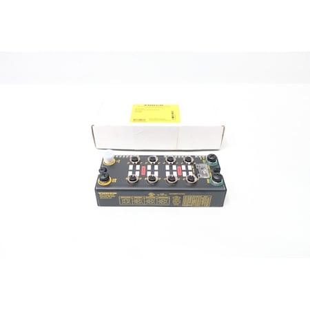 Turck MULTIPROTOCOL FIELDBUS STATION I/O MODULE BLCEN-8M12LT-8XSG-P-8XSG-P